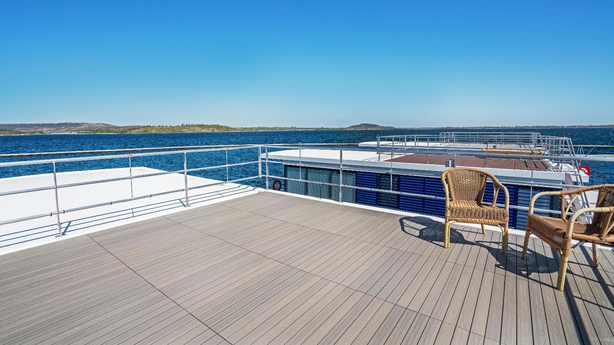 Hausboot Geiseltalsee - Floating House - Well Hausboote - Family & Friends Braunsbedra Exterior photo